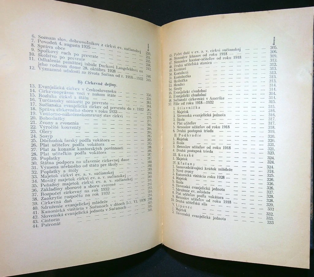 Z histórie sučianskeho sboru 1933