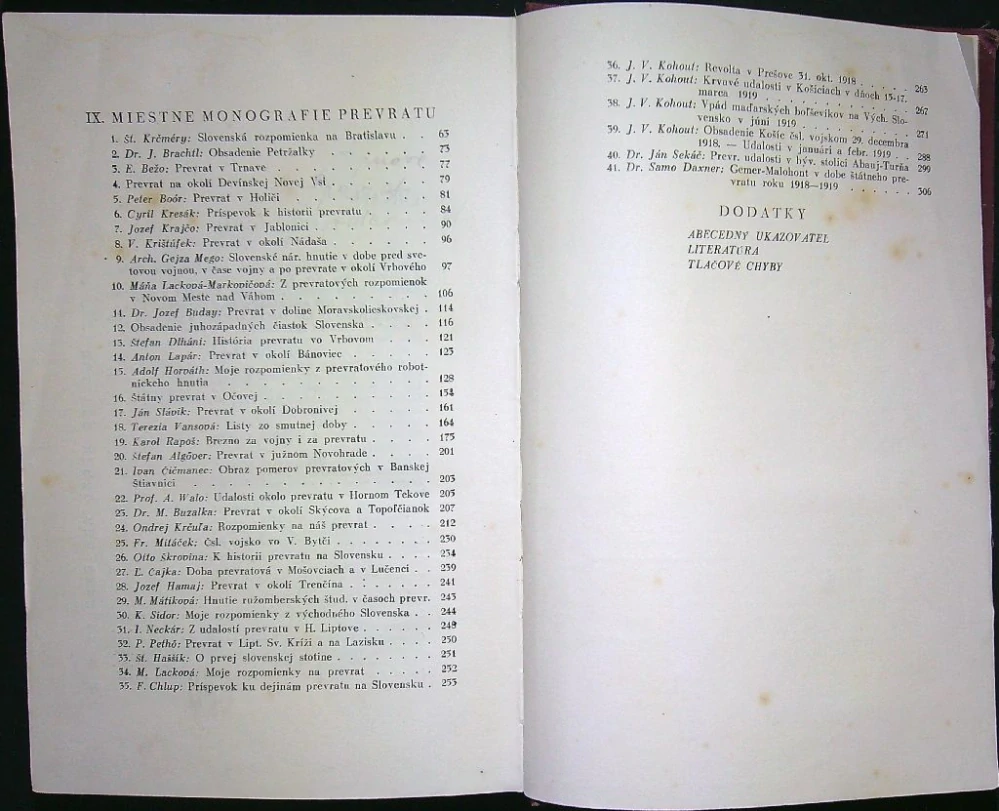 Slovenský prevrat IV. 1931