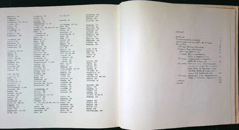 Kľúč na určovanie výtrusných rastlín II.