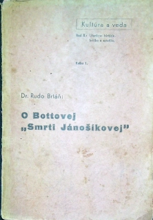 O Bottovej "Smrti Jánošíkovej"