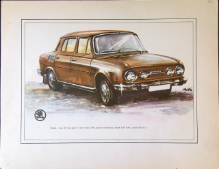 Škoda typ 110 L Lux-sport 1972